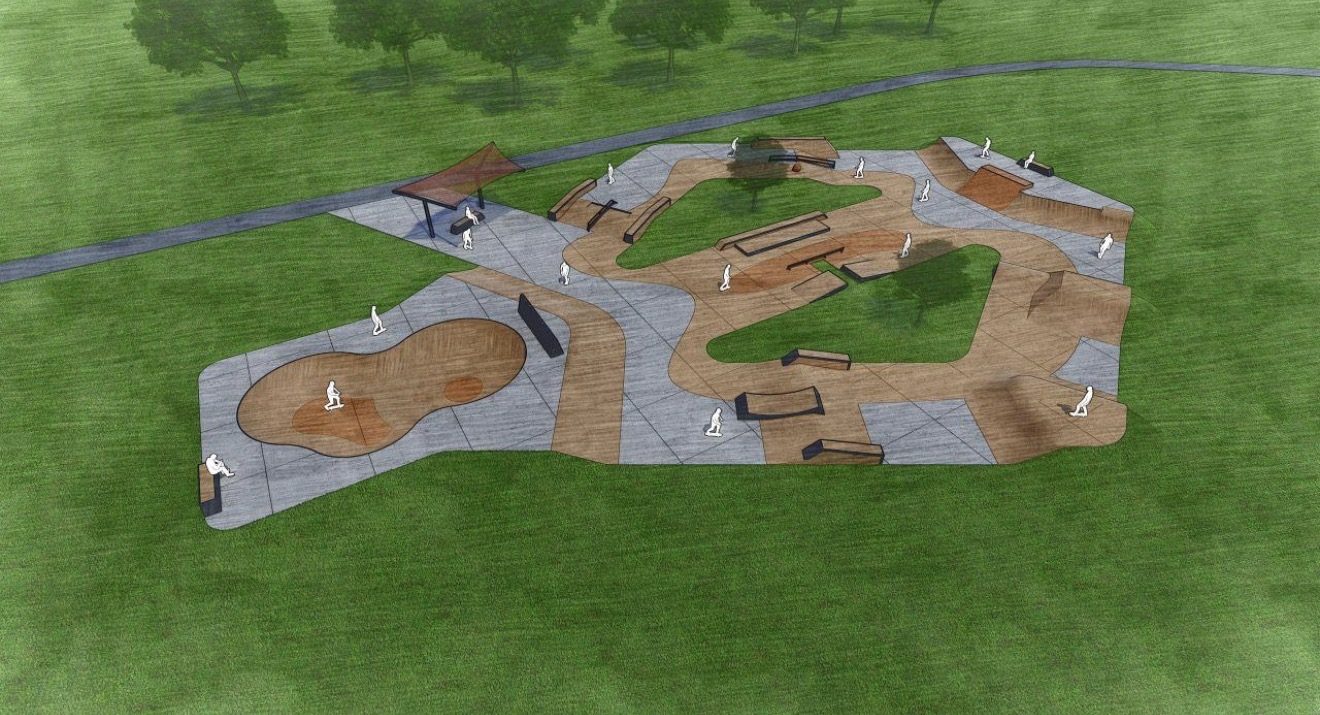 Coming Soon! Longfellow Skate park (late 2026)